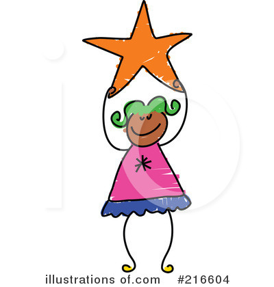 Royalty-Free (RF) Star Clipart Illustration by Prawny - Stock Sample #216604