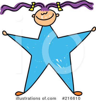 Royalty-Free (RF) Star Clipart Illustration by Prawny - Stock Sample #216610