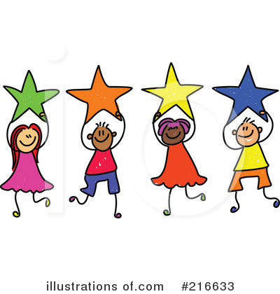 Royalty-Free (RF) Star Clipart Illustration by Prawny - Stock Sample #216633