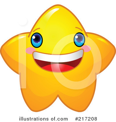 Star Character Clipart #217208 by Pushkin