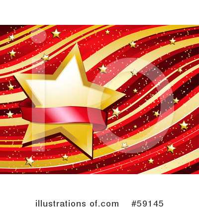 Royalty-Free (RF) Star Clipart Illustration by elaineitalia - Stock Sample #59145