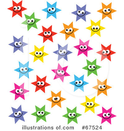 Royalty-Free (RF) Star Clipart Illustration by Prawny - Stock Sample #67524
