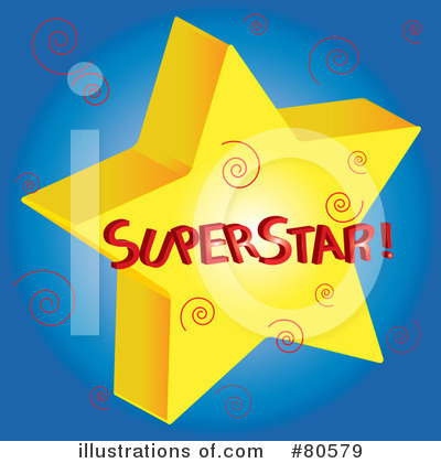 Royalty-Free (RF) Star Clipart Illustration by Pams Clipart - Stock Sample #80579
