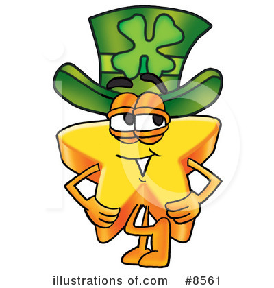 Royalty-Free (RF) Star Clipart Illustration by Mascot Junction - Stock Sample #8561