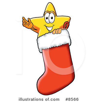 Royalty-Free (RF) Star Clipart Illustration by Mascot Junction - Stock Sample #8566