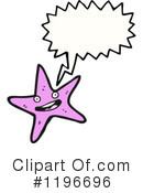 Star Fish Clipart #1196696 by lineartestpilot