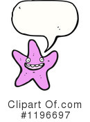 Star Fish Clipart #1196697 by lineartestpilot