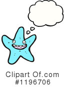 Star Fish Clipart #1196706 by lineartestpilot