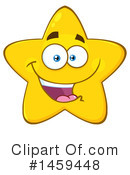 Star Mascot Clipart #1459448 by Hit Toon