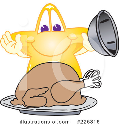Royalty-Free (RF) Star Mascot Clipart Illustration by Mascot Junction - Stock Sample #226316