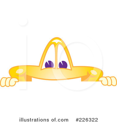 Royalty-Free (RF) Star Mascot Clipart Illustration by Mascot Junction - Stock Sample #226322