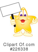 Star Mascot Clipart #226338 by Mascot Junction