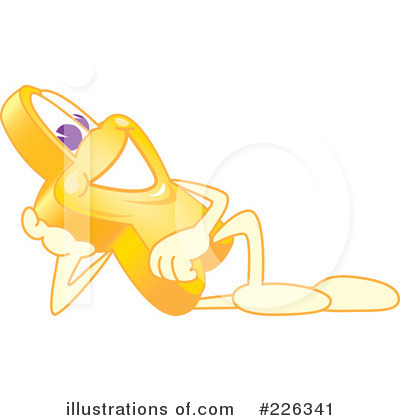 Royalty-Free (RF) Star Mascot Clipart Illustration by Mascot Junction - Stock Sample #226341