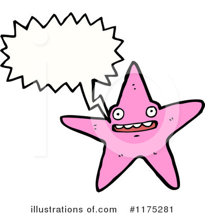 Royalty-Free (RF) Starfish Clipart Illustration by lineartestpilot - Stock Sample #1175281