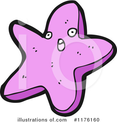 Royalty-Free (RF) Starfish Clipart Illustration by lineartestpilot - Stock Sample #1176160