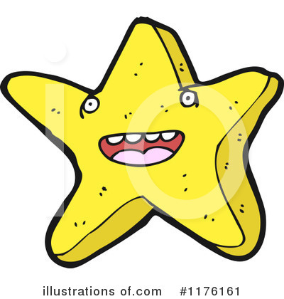 Royalty-Free (RF) Starfish Clipart Illustration by lineartestpilot - Stock Sample #1176161