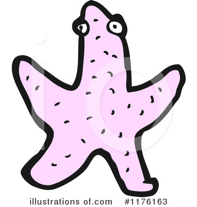 Star Fish Clipart #1176163 by lineartestpilot