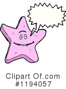 Starfish Clipart #1194057 by lineartestpilot