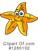 Starfish Clipart #1280102 by Vector Tradition SM