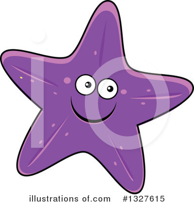 Starfish Clipart #1327615 by Vector Tradition SM