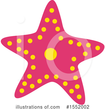 Starfish Clipart #1552002 by Cherie Reve