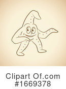 Starfish Clipart #1669378 by cidepix