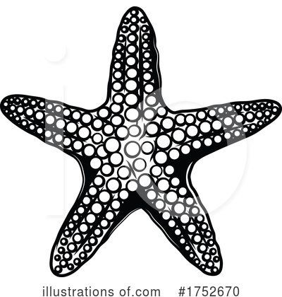 Royalty-Free (RF) Starfish Clipart Illustration by Vector Tradition SM - Stock Sample #1752670