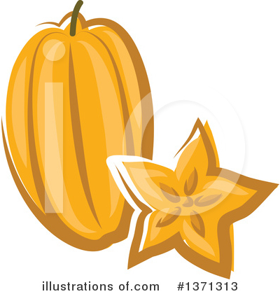 Produce Clipart #1371313 by Vector Tradition SM