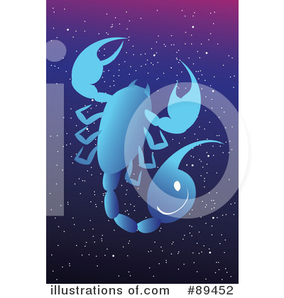 Royalty-Free (RF) Starry Horoscope Clipart Illustration by mayawizard101 - Stock Sample #89452