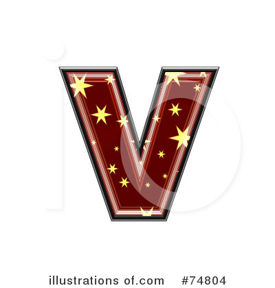 Royalty-Free (RF) Starry Symbol Clipart Illustration by chrisroll - Stock Sample #74804