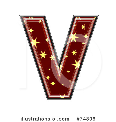 Royalty-Free (RF) Starry Symbol Clipart Illustration by chrisroll - Stock Sample #74806