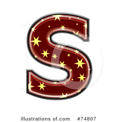Royalty-Free (RF) Starry Symbol Clipart Illustration by chrisroll - Stock Sample #74807