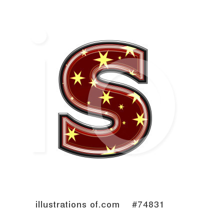 Royalty-Free (RF) Starry Symbol Clipart Illustration by chrisroll - Stock Sample #74831