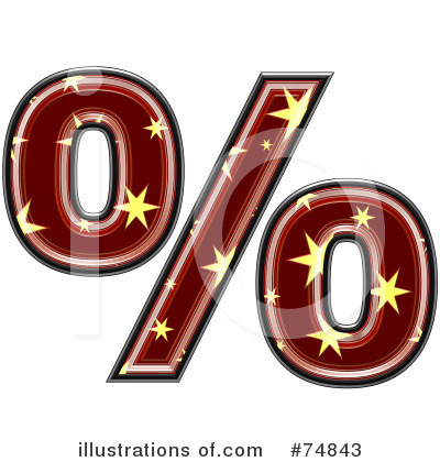 Royalty-Free (RF) Starry Symbol Clipart Illustration by chrisroll - Stock Sample #74843