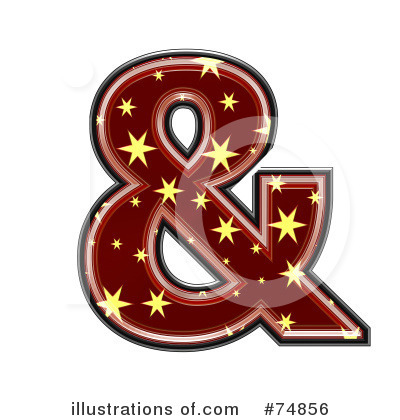 Royalty-Free (RF) Starry Symbol Clipart Illustration by chrisroll - Stock Sample #74856