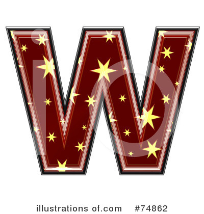 Royalty-Free (RF) Starry Symbol Clipart Illustration by chrisroll - Stock Sample #74862