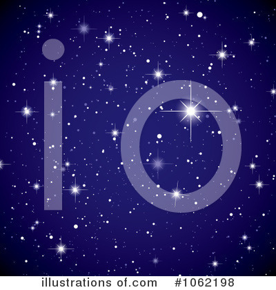 Starry Sky Clipart #1062198 by michaeltravers