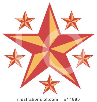 Royalty-Free (RF) Stars Clipart Illustration by Andy Nortnik - Stock Sample #14895