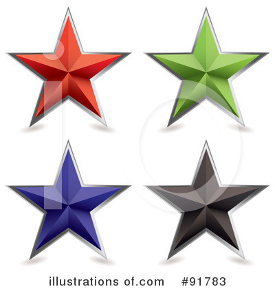 Royalty-Free (RF) Stars Clipart Illustration by michaeltravers - Stock Sample #91783