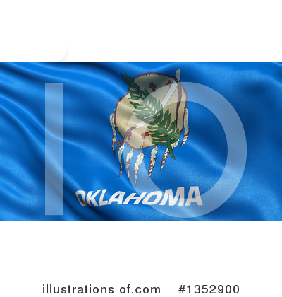 Royalty-Free (RF) State Flag Clipart Illustration by stockillustrations - Stock Sample #1352900