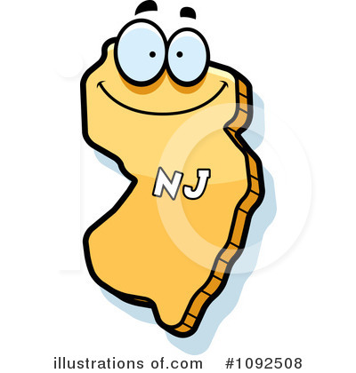 New Jersey Clipart #1092508 by Cory Thoman