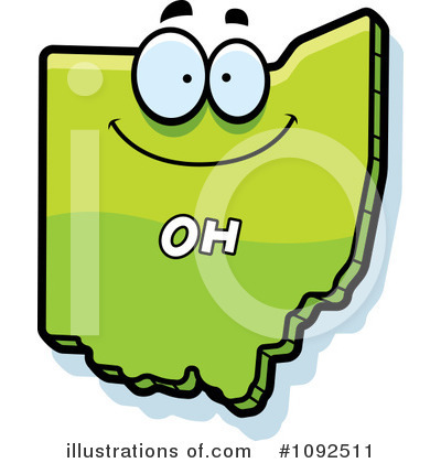 Ohio Clipart #1092511 by Cory Thoman