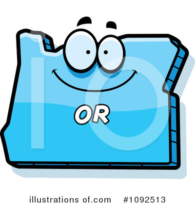 Royalty-Free (RF) States Clipart Illustration by Cory Thoman - Stock Sample #1092513