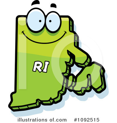 Royalty-Free (RF) States Clipart Illustration by Cory Thoman - Stock Sample #1092515