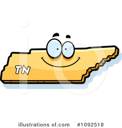 Tennessee Clipart #1092518 by Cory Thoman