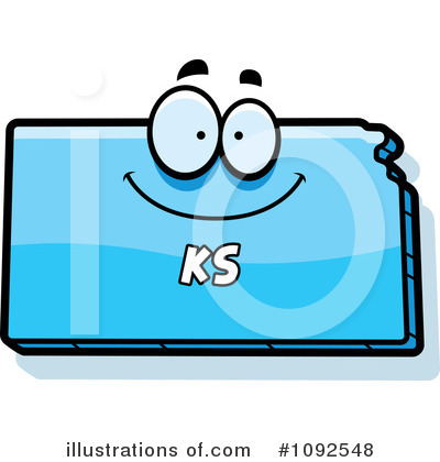 Kansas Clipart #1092548 by Cory Thoman