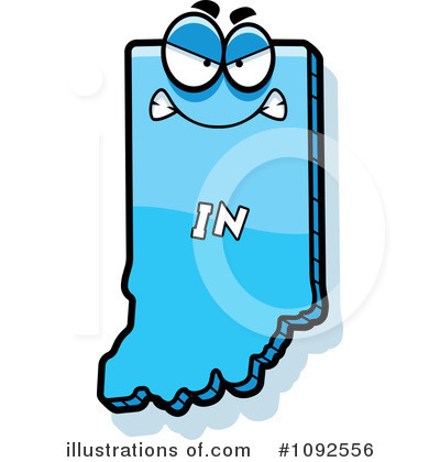 Indiana Clipart #1092556 by Cory Thoman