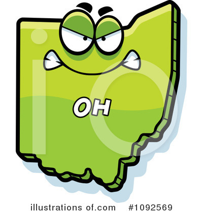 Ohio Clipart #1092569 by Cory Thoman