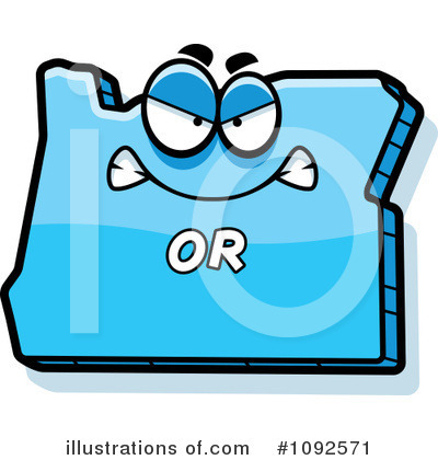 Royalty-Free (RF) States Clipart Illustration by Cory Thoman - Stock Sample #1092571