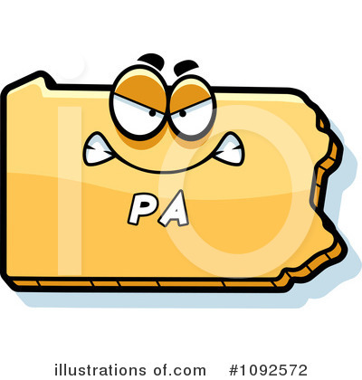 Pennsylvania Clipart #1092572 by Cory Thoman